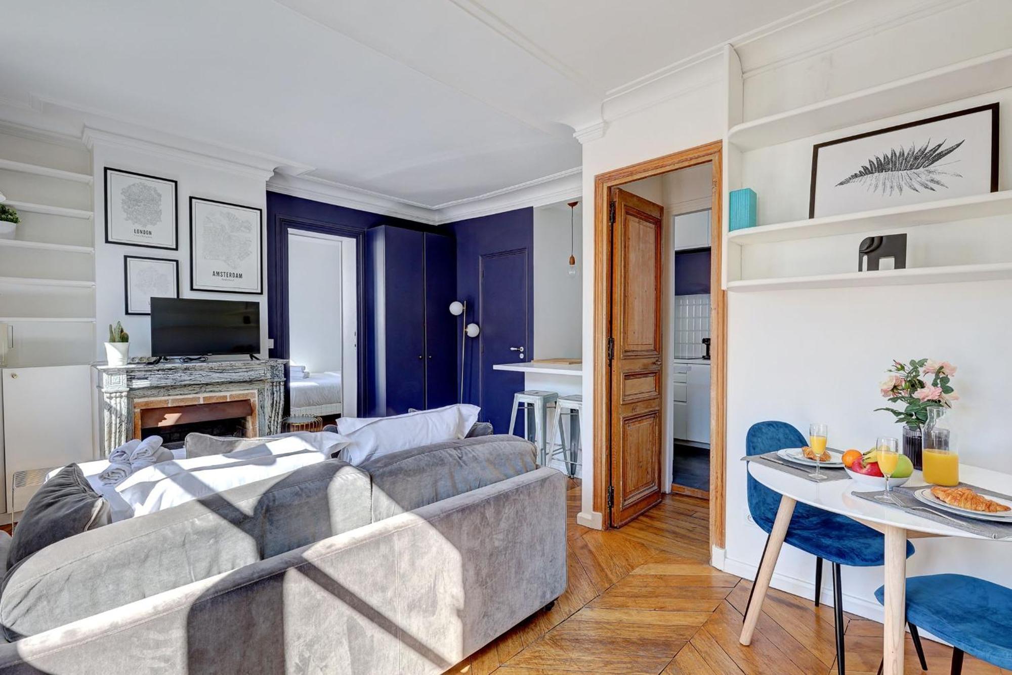 Appartamento Marais - 1Br Parigi Esterno foto